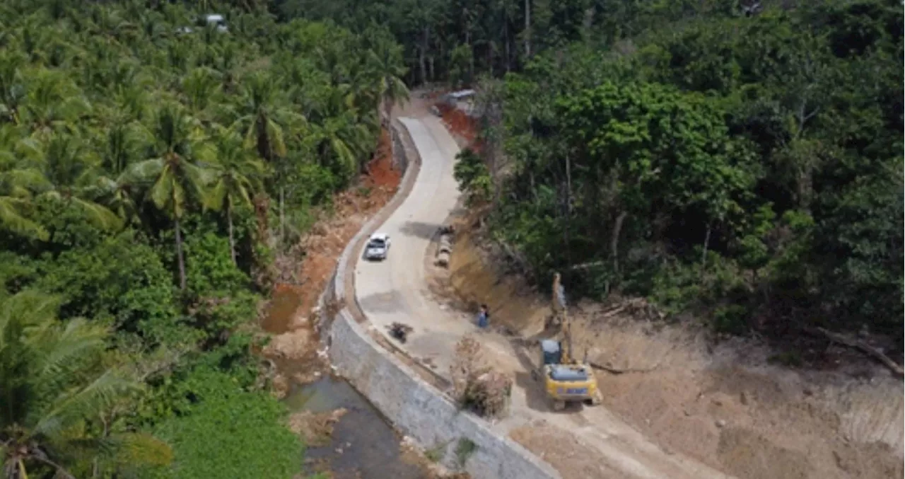 Road project leading to Biliran hill underway