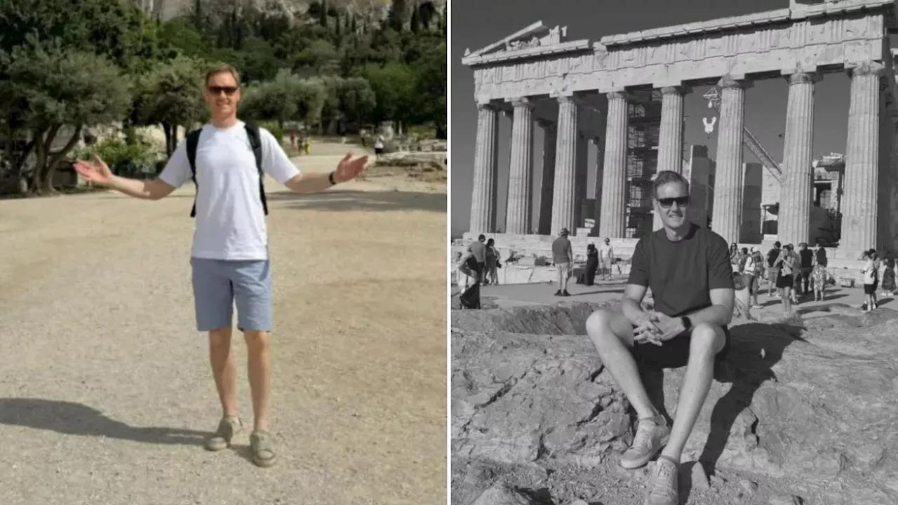 Inside Dan Walker’s lavish family holiday to Greece as former BBC star disappears from air...