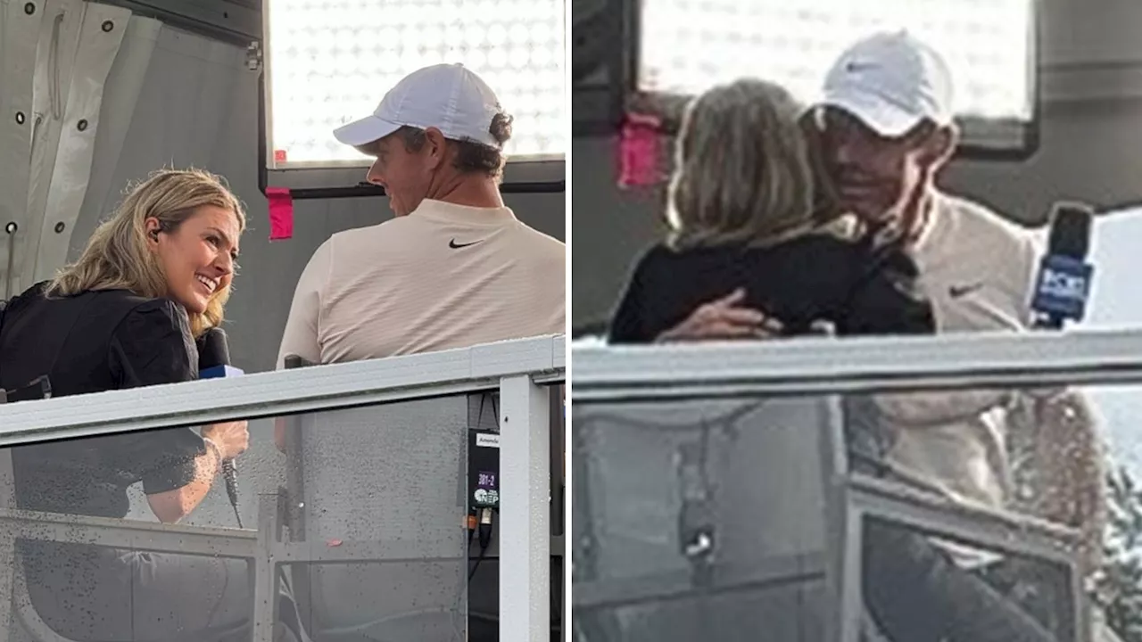 Rory McIlroy spotted hugging Amanda Balionis as CBS Sports reporter romance speculation grows amid Erica...