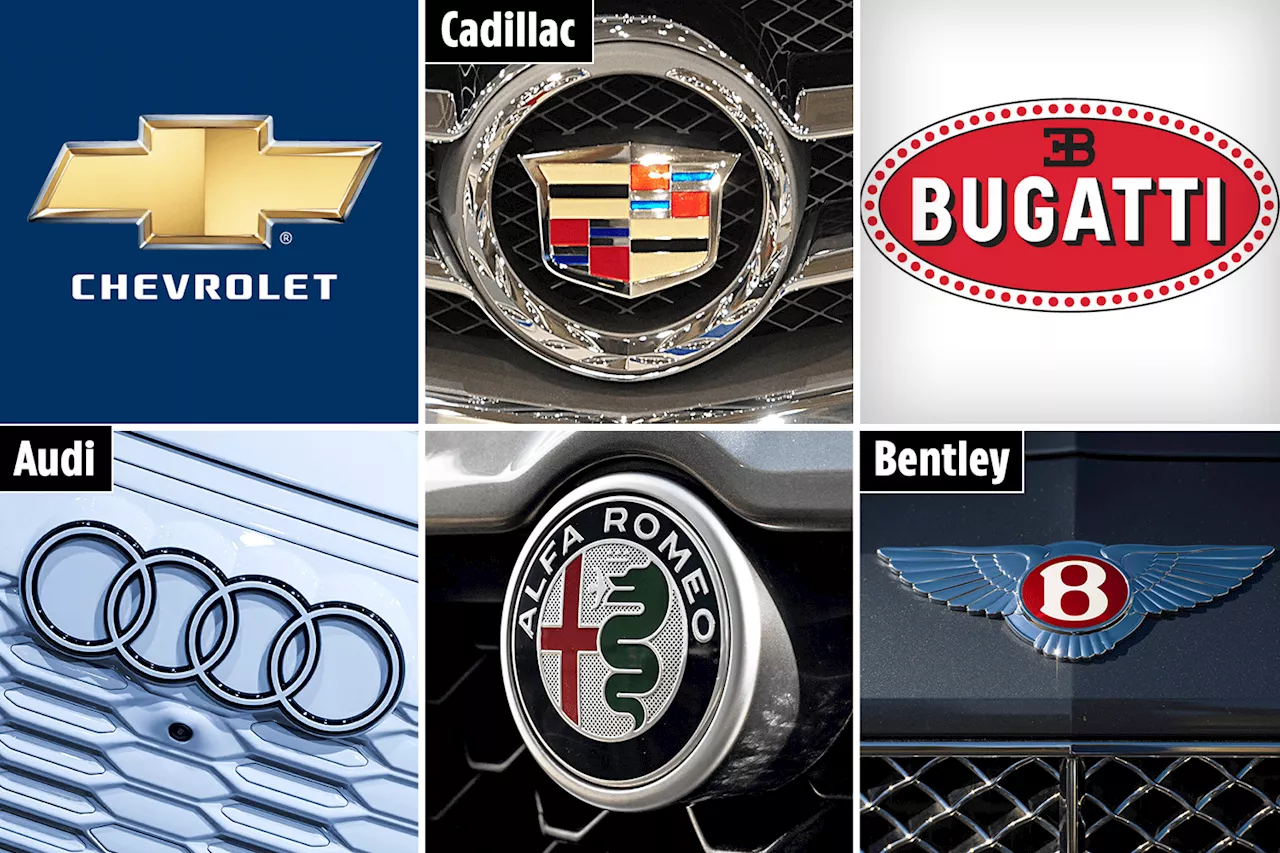 The hidden meanings behind 10 car makers’ badges from Cadillac to Ferrari and Alfa Romeo...