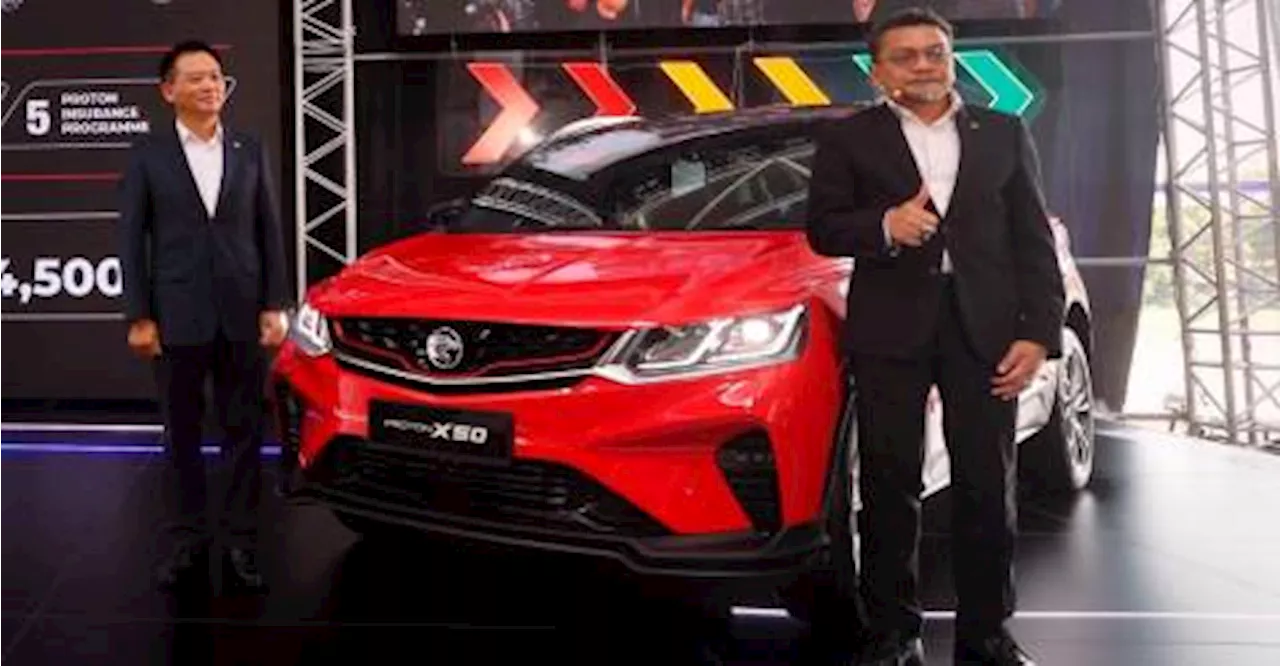 Proton sasar jual 2,500 unit model baharu Proton X50 2024 sebulan