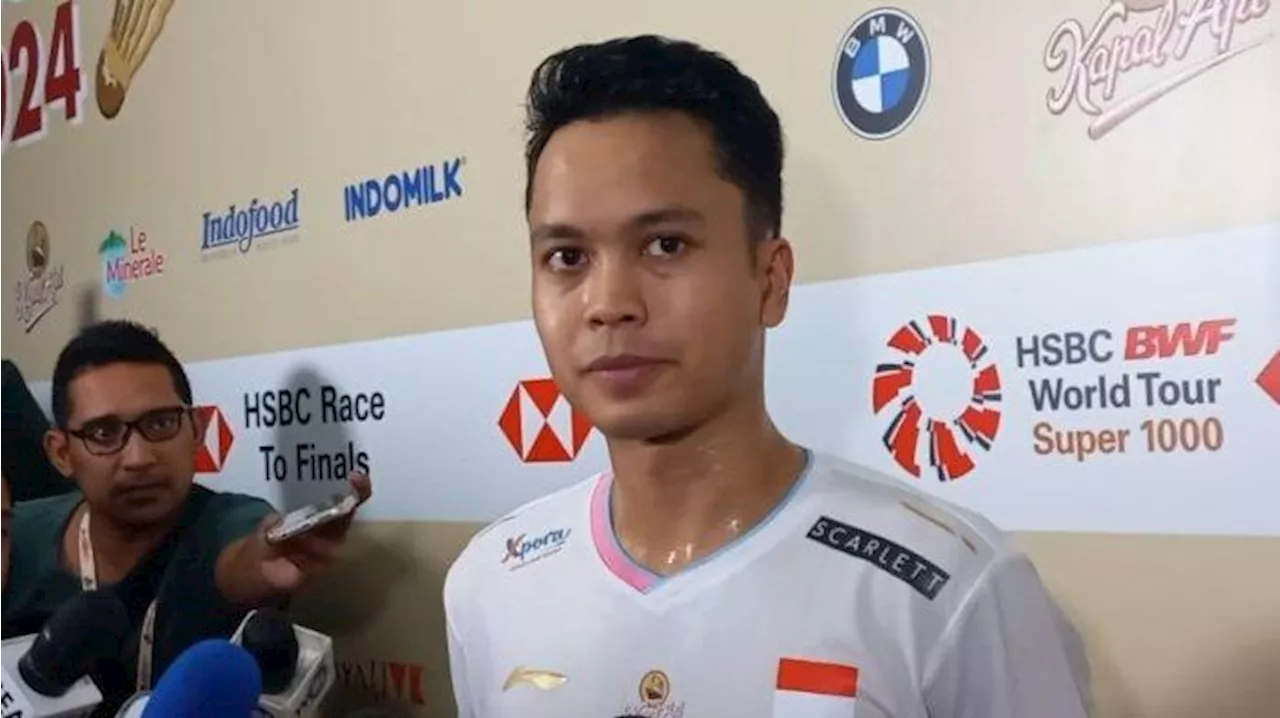 Pengakuan Anthony Ginting Seusai Tersingkir di Babak Pertama Indonesia Open 2024