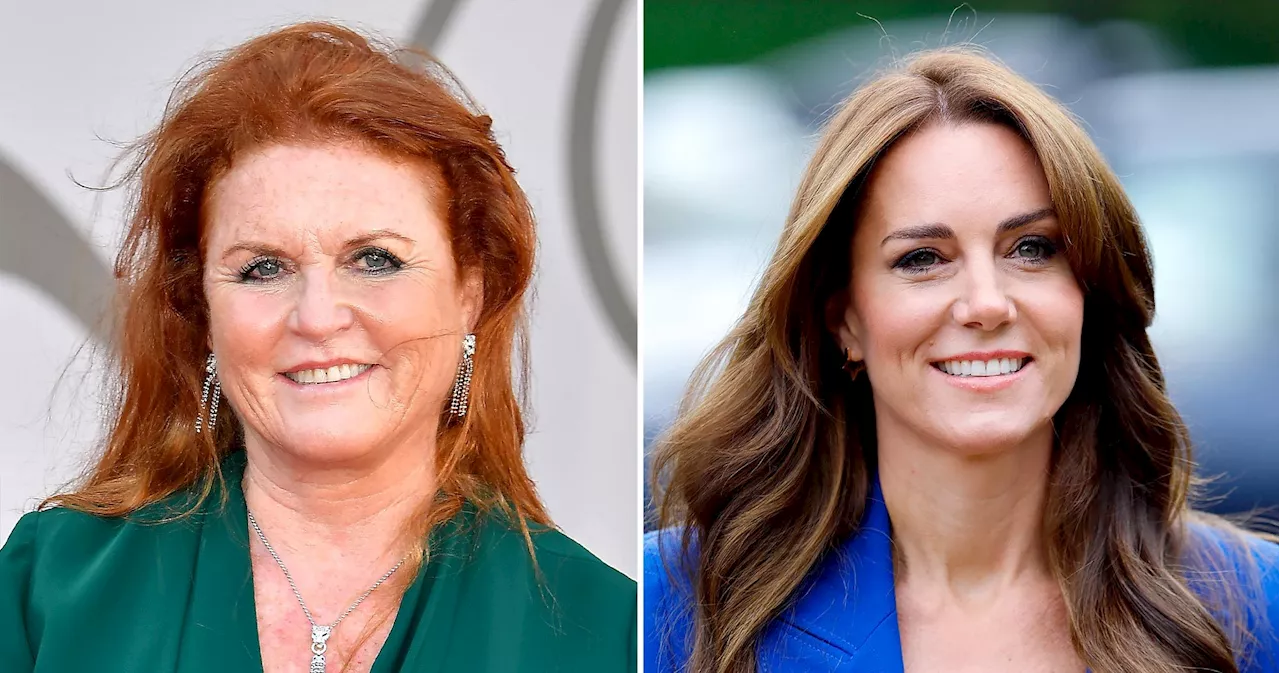 Sarah Ferguson Reacts to Kate Middleton Cancer Announcement Video