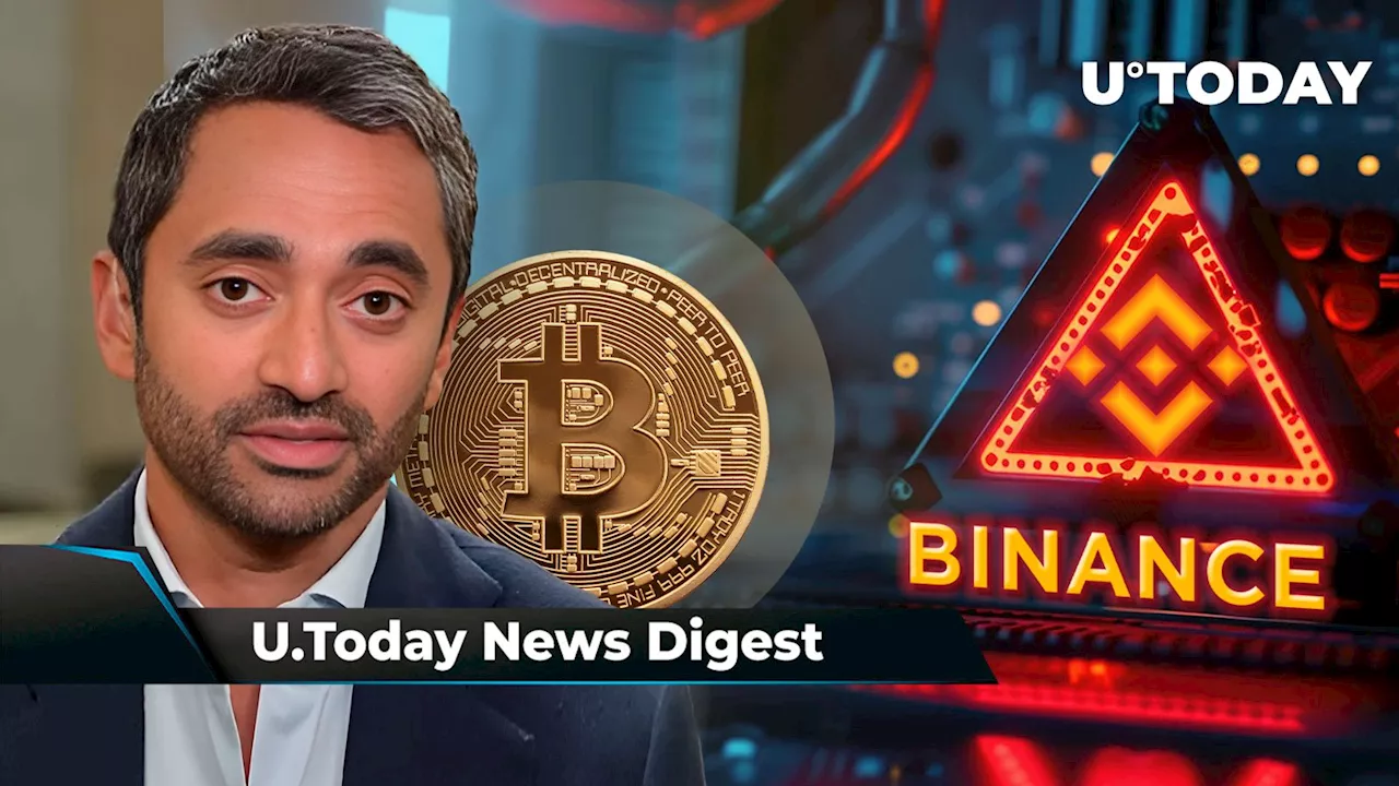 Binance Users Lose Millions After Accounts Hacked, Billionaire Investor Chamath Palihapitiya Issues $500K per BTC Prediction: Crypto News Digest by U.Today