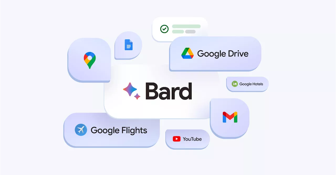 Google’s Bard chatbot can now find answers in your Gmail, Docs, Drive