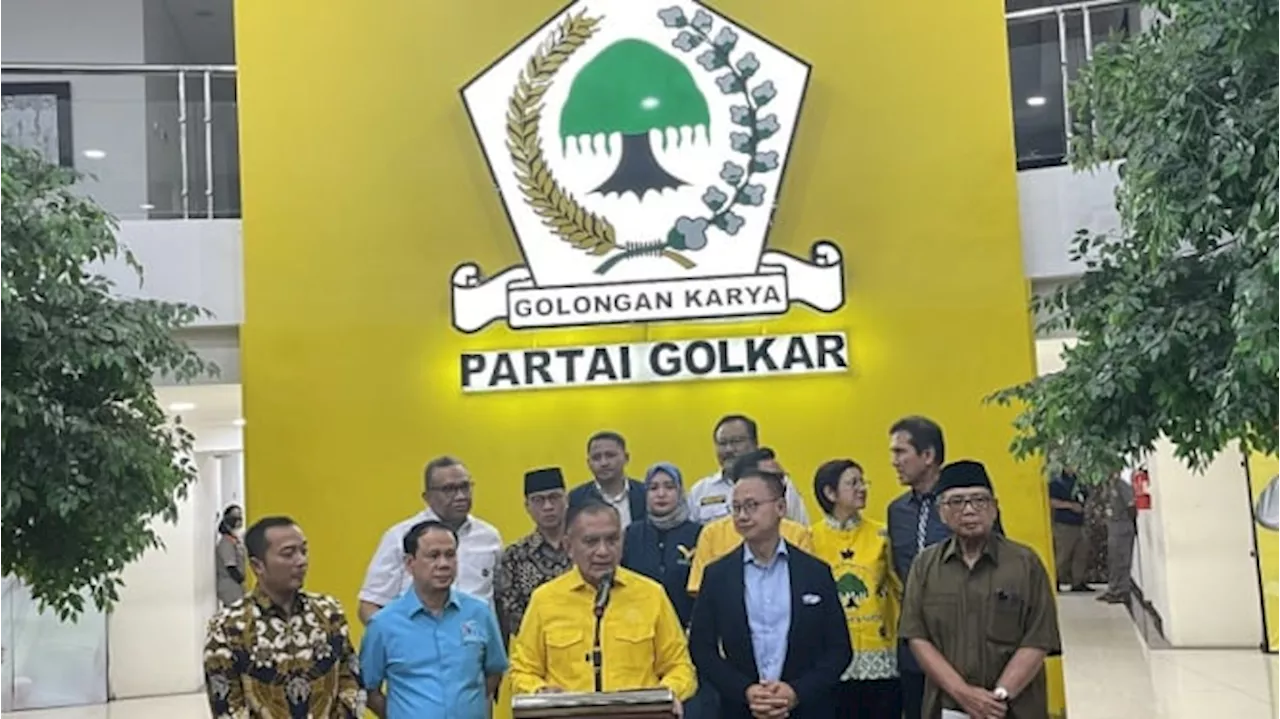 Golkar Tunggu Hasil Survei meski Ridwan Kamil Didukung Gerindra Maju Pilkada Jakarta