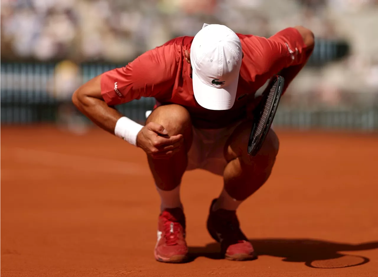 Novak Djokovic withdraws from French Open with knee injury