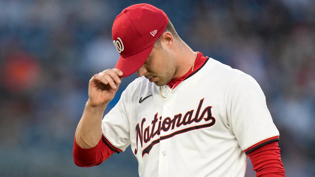 On rare rough night for MacKenzie Gore, Nats rally late but fall short