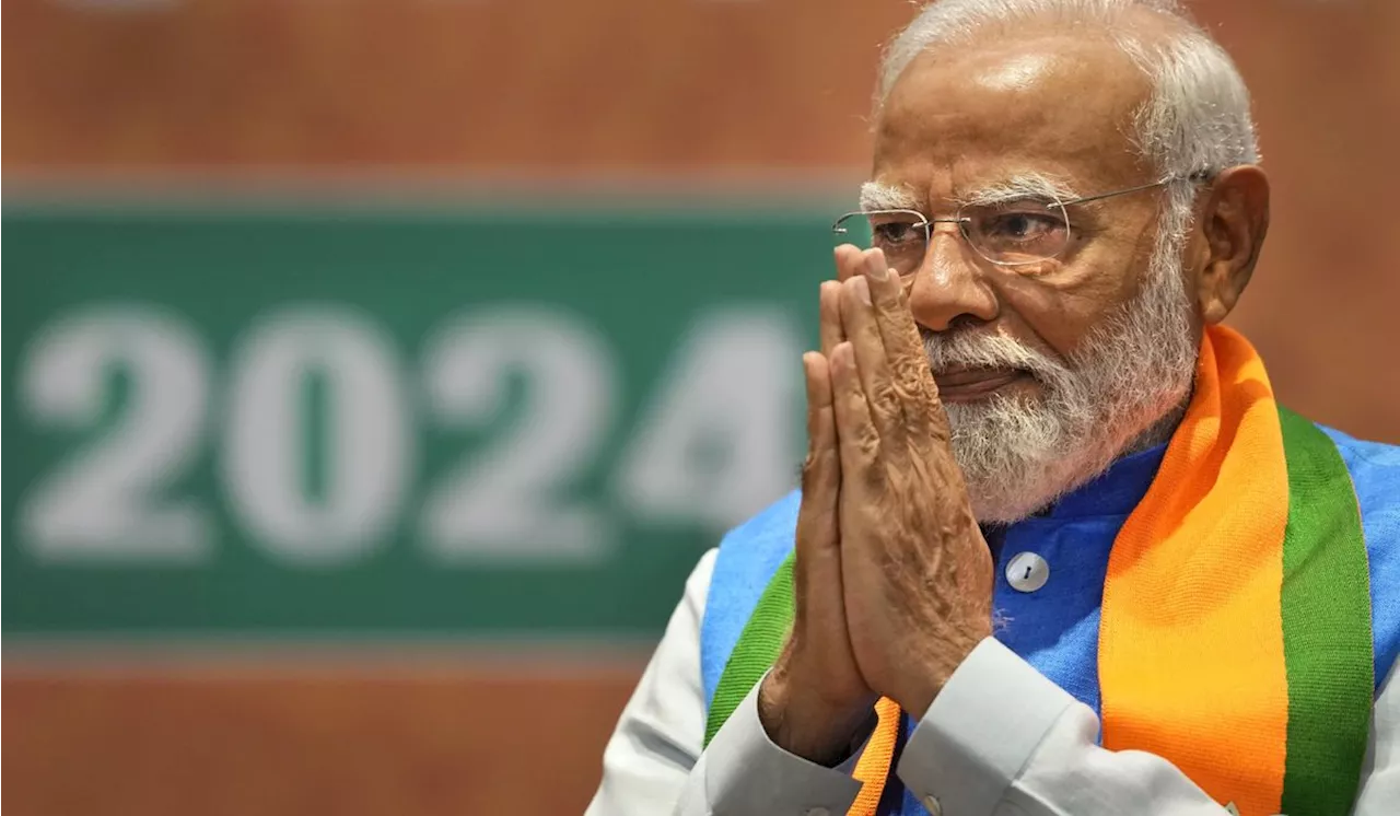 Modi looks set for third term with clipped majority as lengthy Indian vote ends