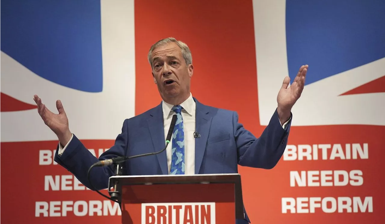 Nigel Farage makes an about-face and says he will run in the U.K. election