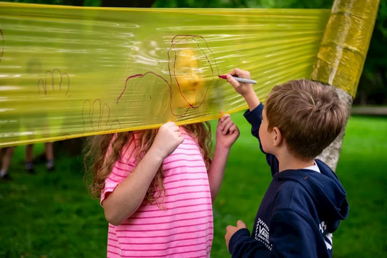 Art in the Park: families find their creative sides at Yorkshire Sculpture Park