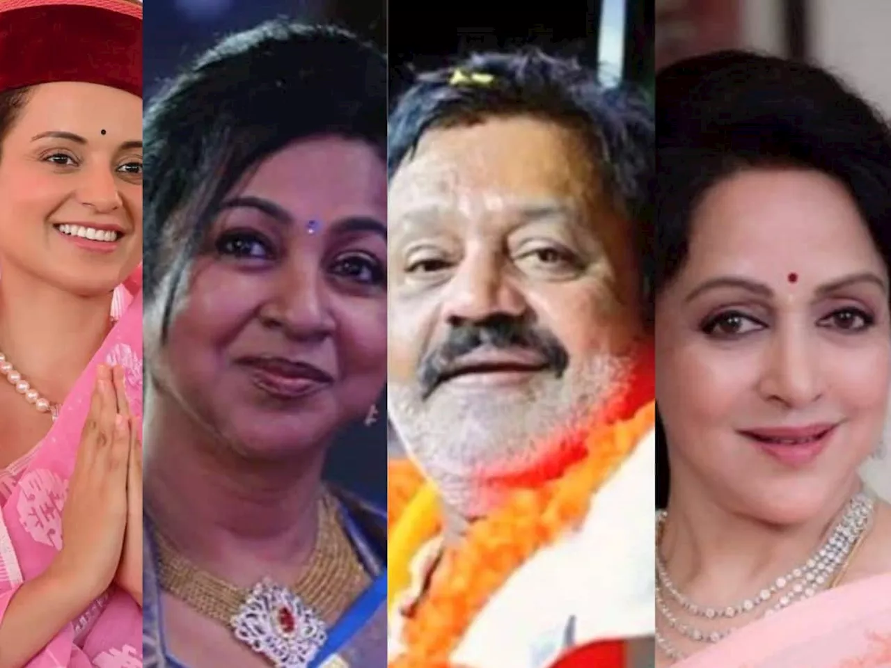 Lok Sabha Elections 2024 Celebrities:பாஜக சார்பில் களமிறங்கிய சினிமா நட்சத்திரங்கள்! யார் யாருக்கு வெற்றி வாய்ப்பு?