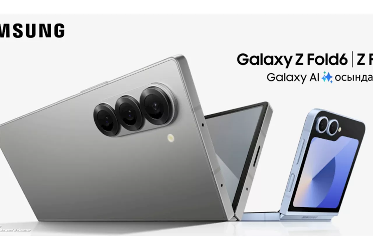 Samsung dévoile la première image des Galaxy Z Fold 6 et Z Flip 6