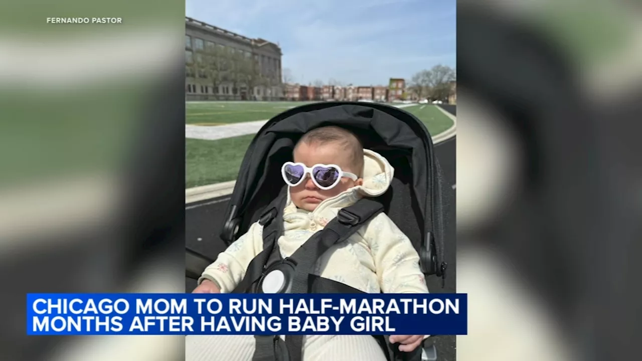 Chicago couple to run Bank of America half marathon after welcoming first child