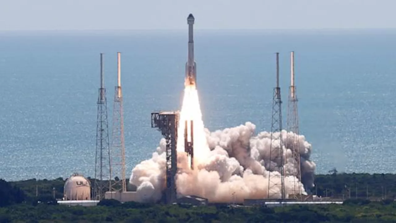 Boeing's Starliner launches historic 1st astronaut-crewed test flight