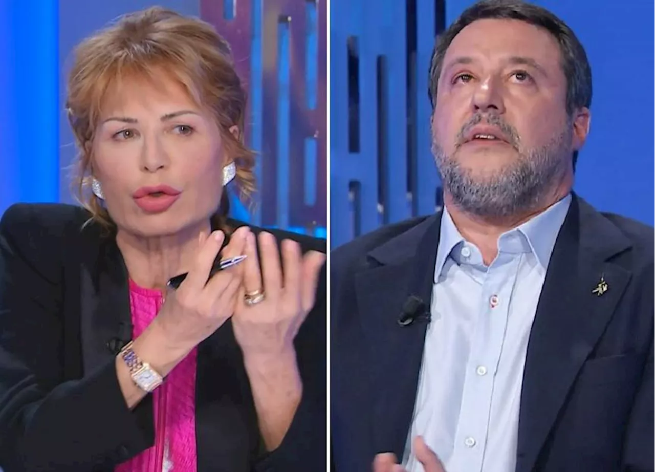 Duello Salvini-Gruber, scintille in tv a Otto e mezzo