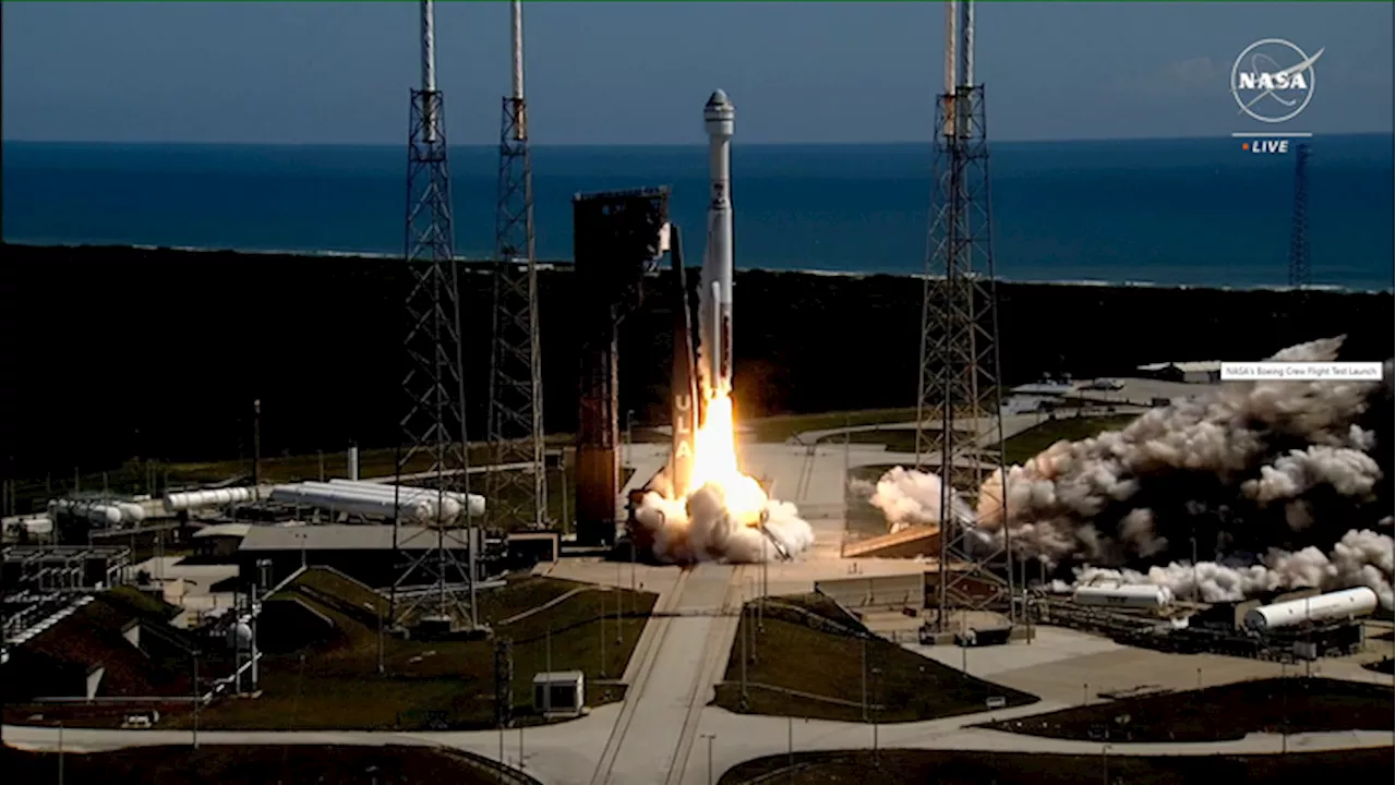 Lanciato il taxi spaziale Starliner con 2 astronauti