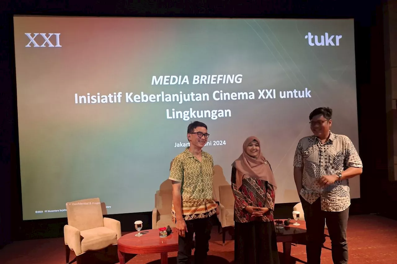 Cinema XXI gandeng TUKR olah minyak jelantah jadi bahan bakar