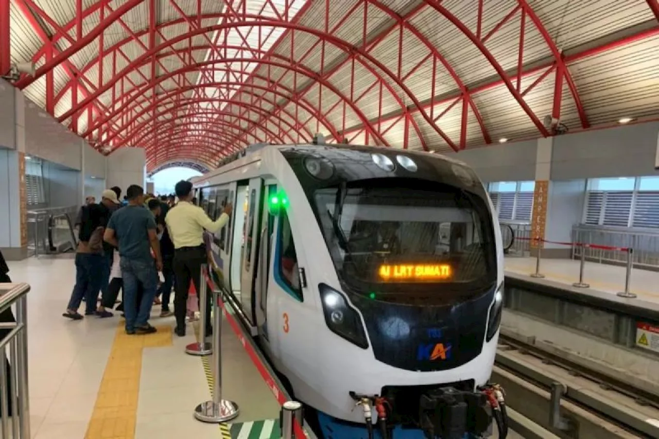 LRT Sumsel beroperasi kembali usai pemadaman listrik