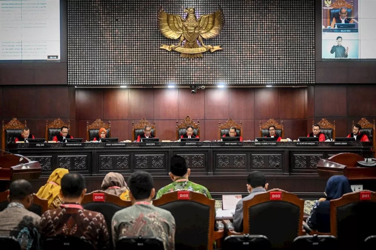 MK gelar sidang putusan PHPU Pileg 2024 mulai Kamis besok