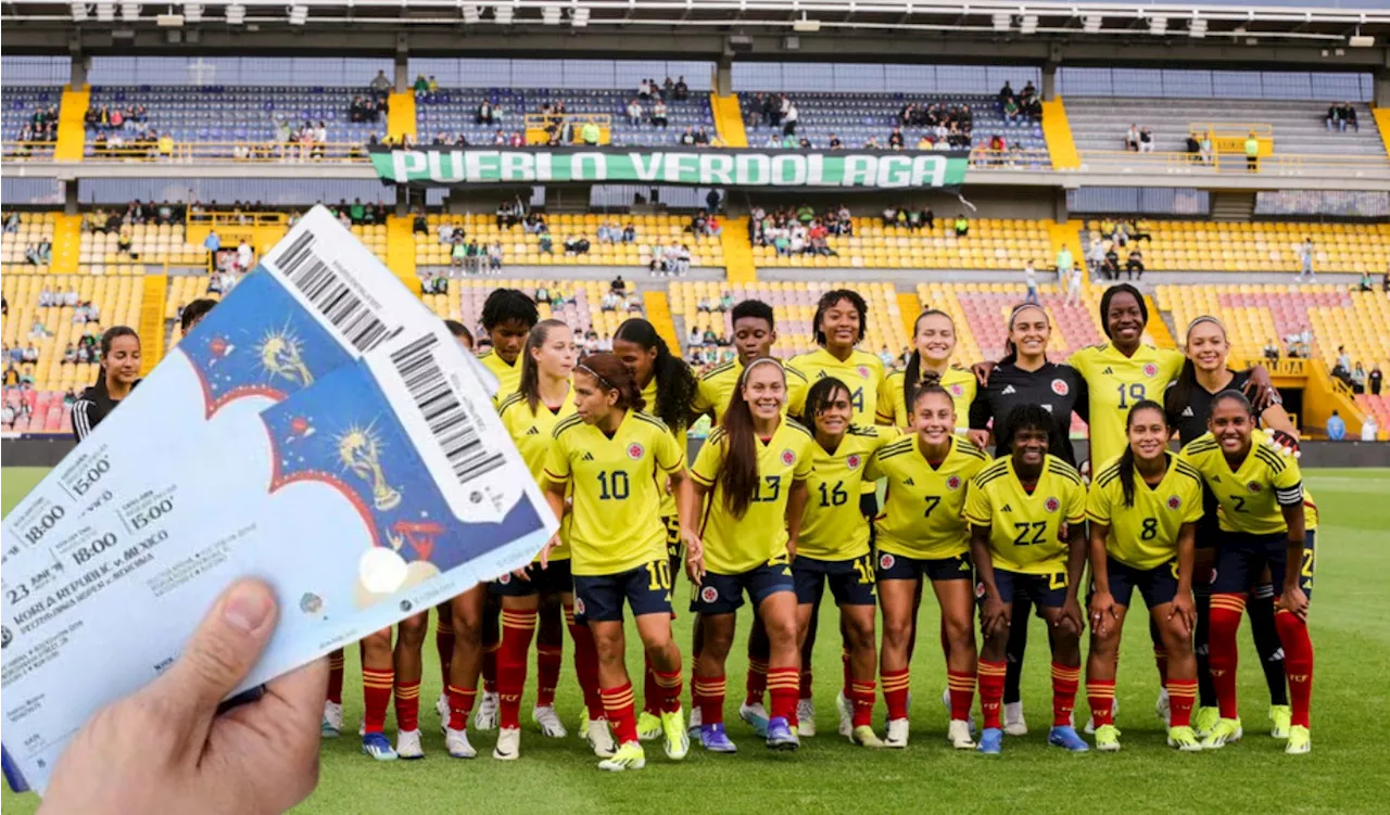 Mundial femenino U20 Colombia 2024: Cómo comprar las boletas