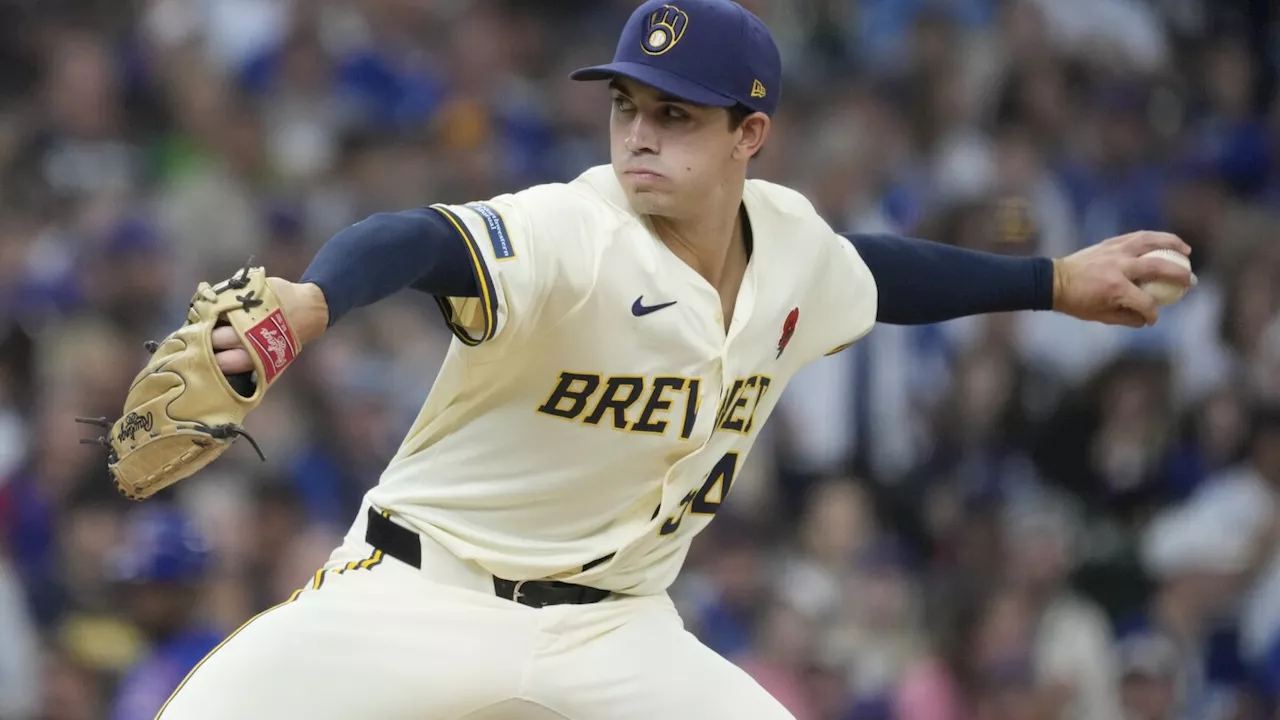 Brewers place LHP Robert Gasser on IL and recall Aaron Ashby and Tobias Myers from minors