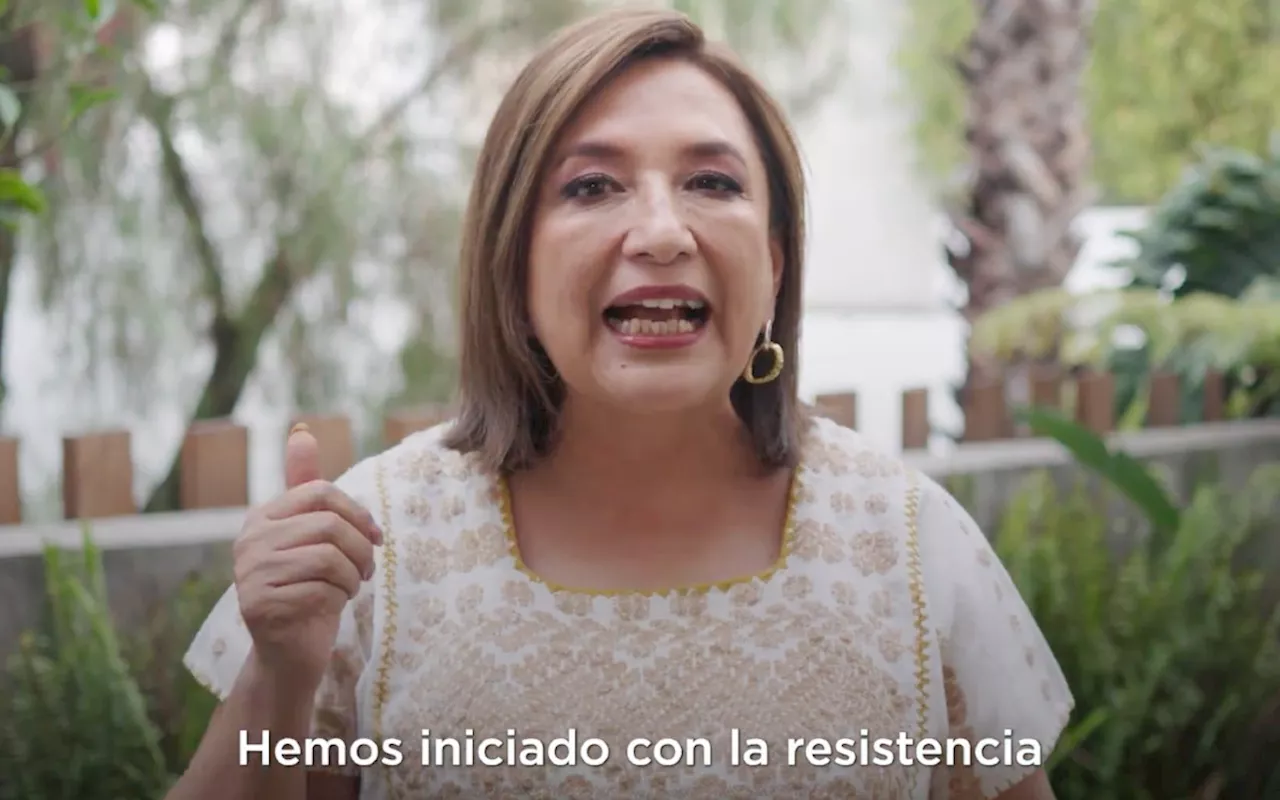 Xóchitl Gálvez anuncia 'resistencia'; pide reabrir 80% de casillas