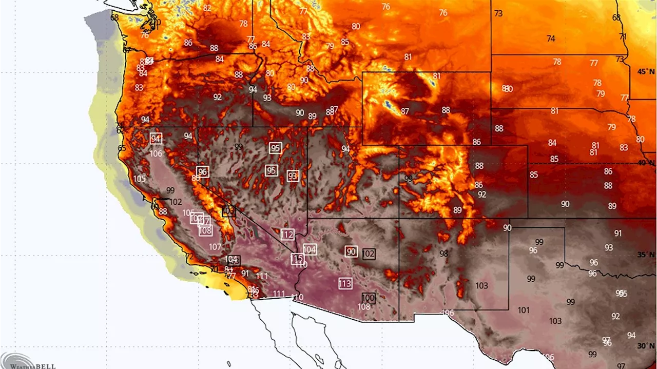 Scorching heat wave across U.S. Southwest likely to smash records