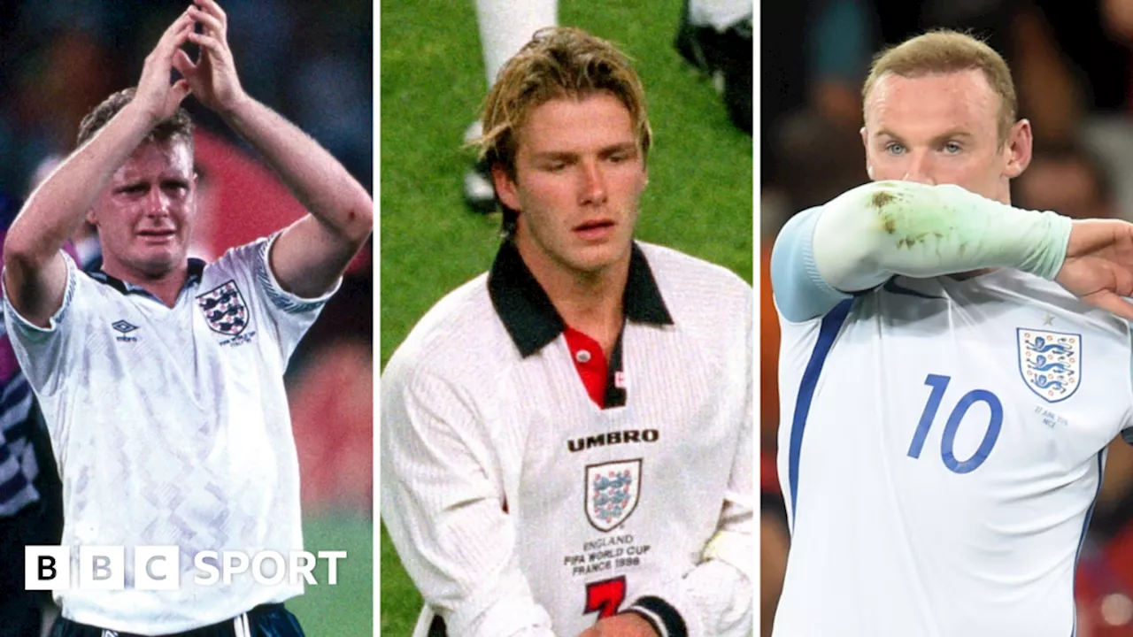 England's 58 years of European Championship & World Cup pain