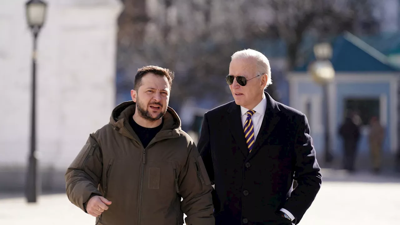 Guerre en Ukraine: Joe Biden va rencontrer Volodymyr Zelensky en France