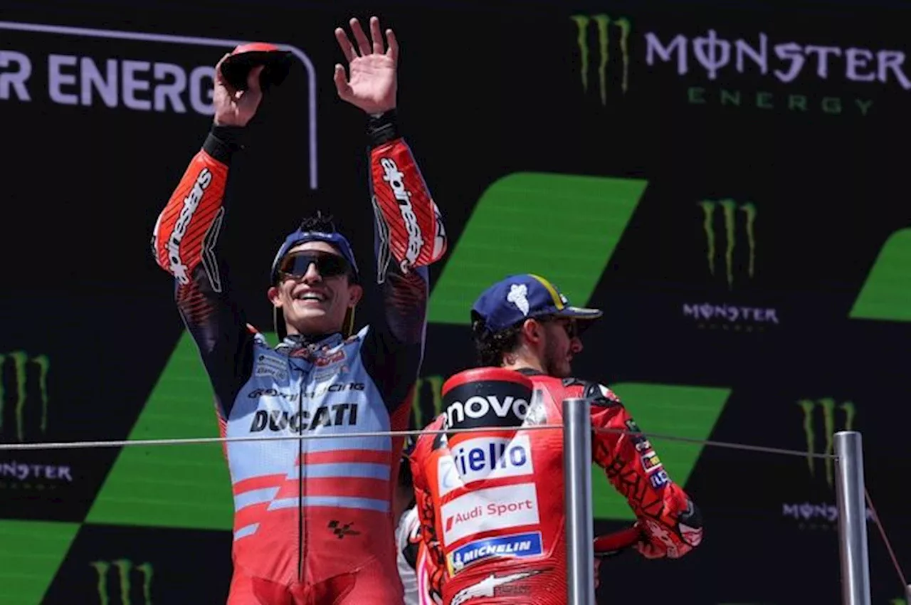 Reaksi Datar Francesco Bagnaia soal Setim dengan Marc Marquez di Ducati