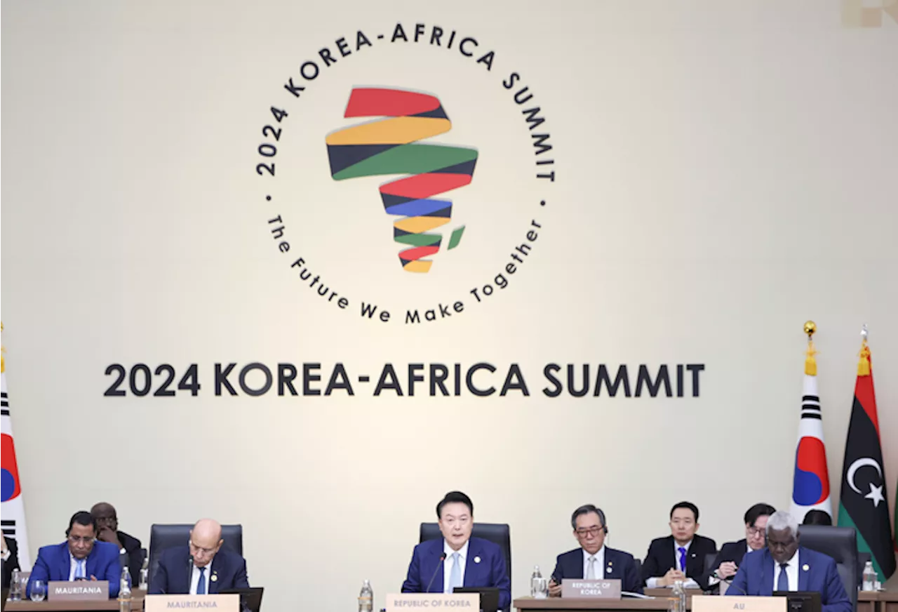 South Korean president vows to expand aid contribution, mineral ties with Africa | Kim Tong-Hyung