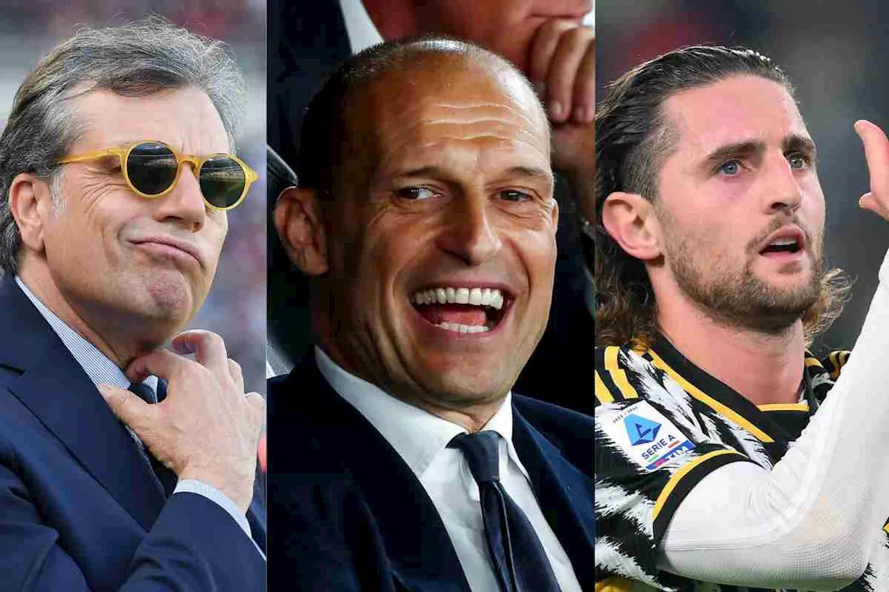 Allegri si vendica di Giuntoli e della Juve: nuovo club insieme a Rabiot