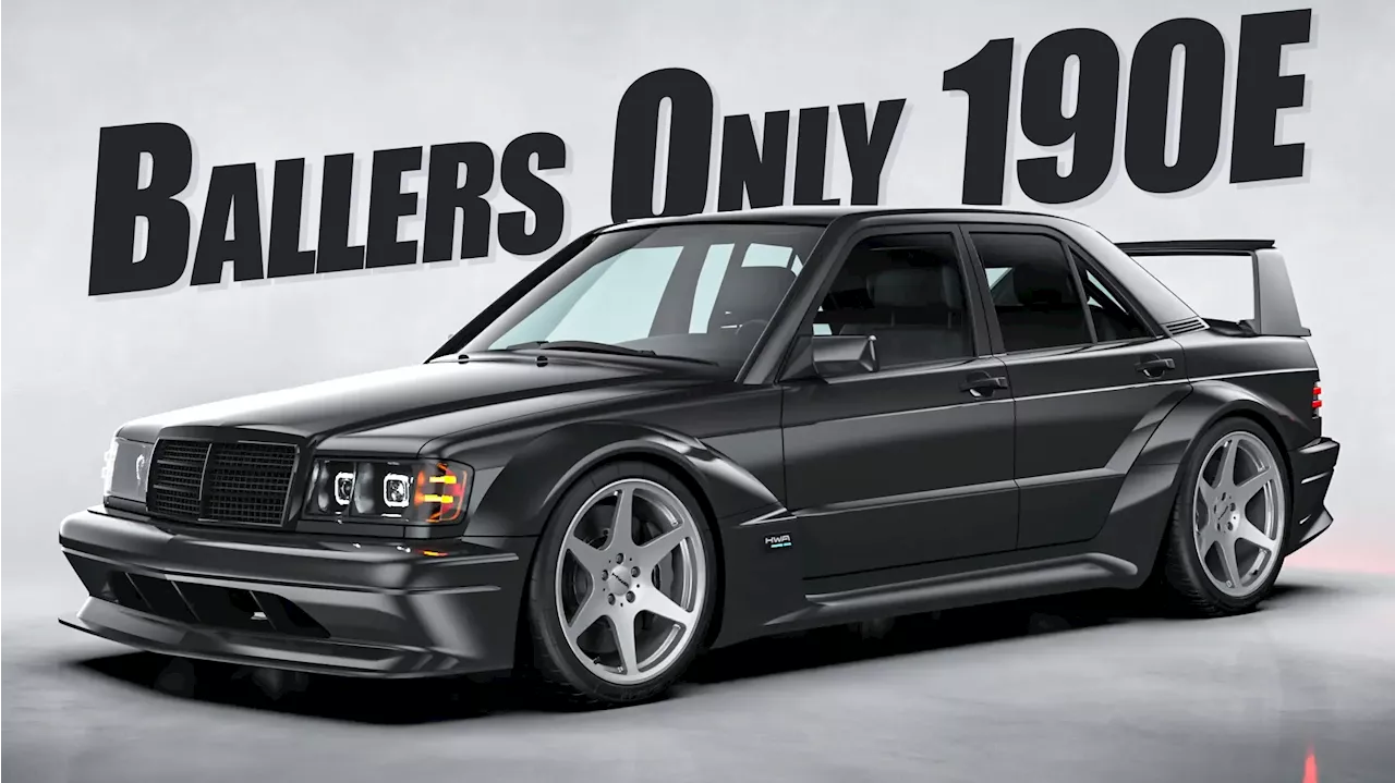 HWA’s $776,000 Mercedes 190E EVO II Restomod Is Pure 80s Fantasy