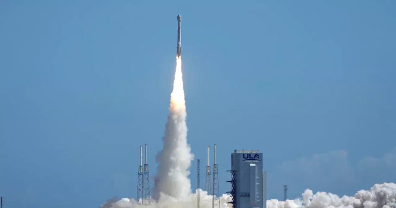 Boeing's Starliner capsule finally launches, carries crew into space for first piloted test flight