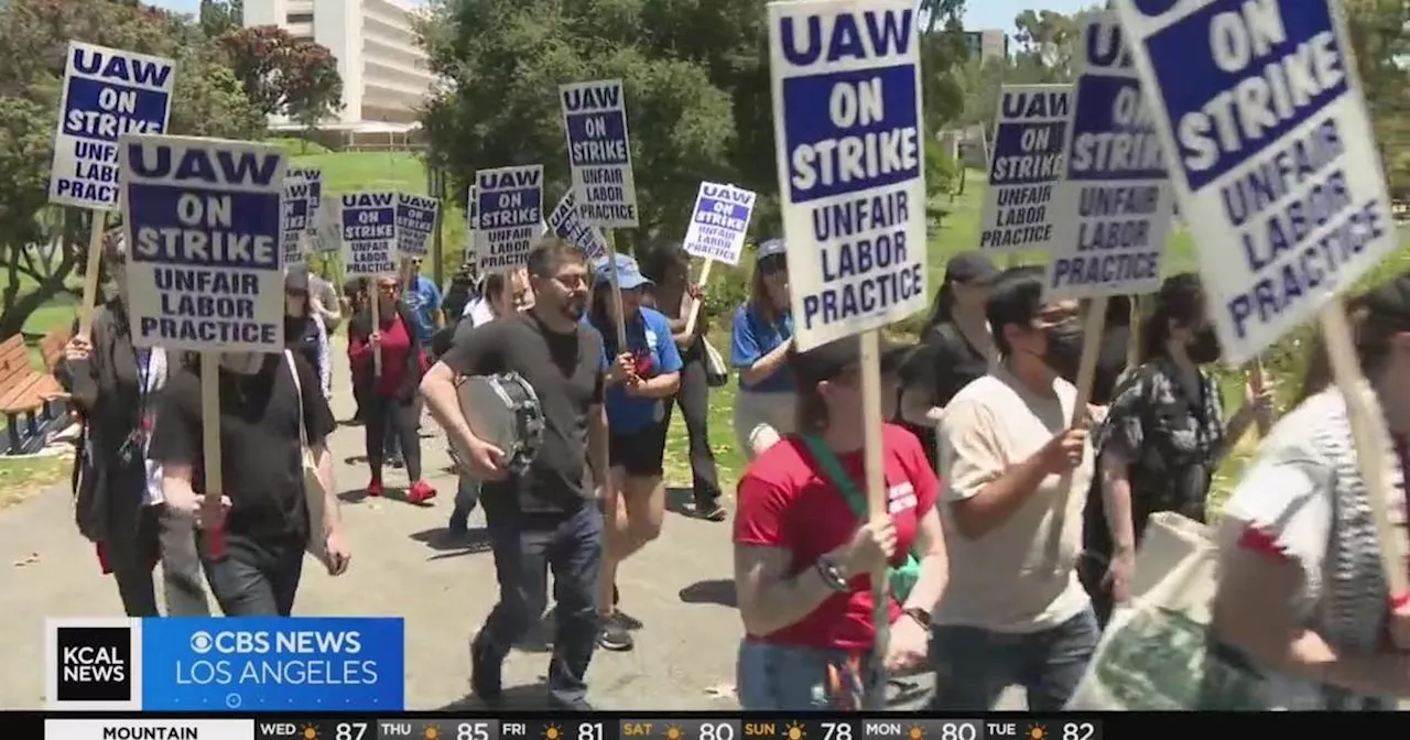 UC Irvine workers latest to join rolling strikes over pro-Palestinian protestors