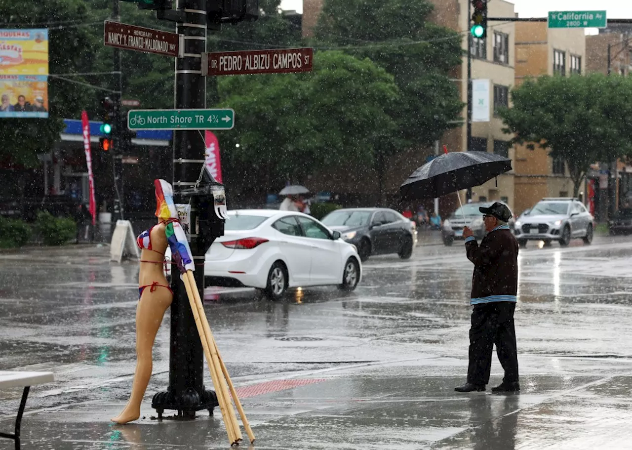 Wednesday forecast: Scattered thunderstorms, possible heavy downpours