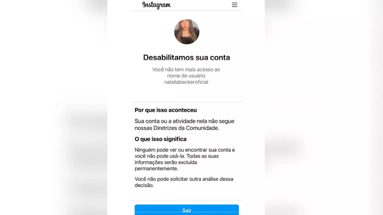 Peeling de fenol: dona de clínica teve perfil com 230 mil seguidores bloqueado por fraude