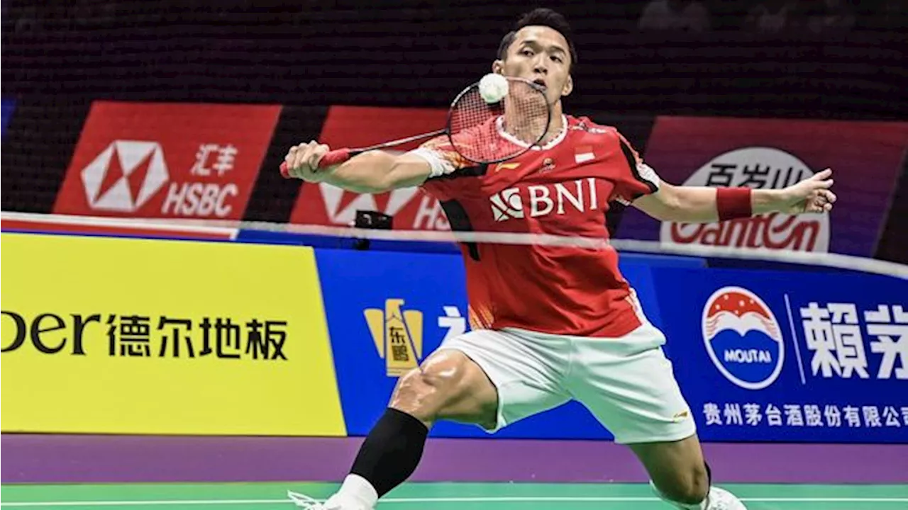 Hasil Indonesia Open: Jonatan Kalah, Tunggal Putra Indonesia Habis