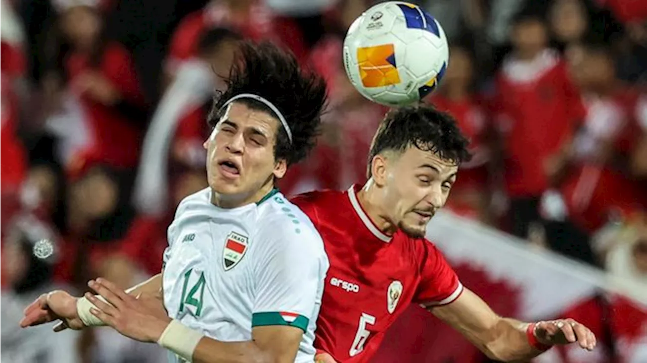 Jadwal Indonesia vs Irak: Siaran Langsung dan Live Streaming