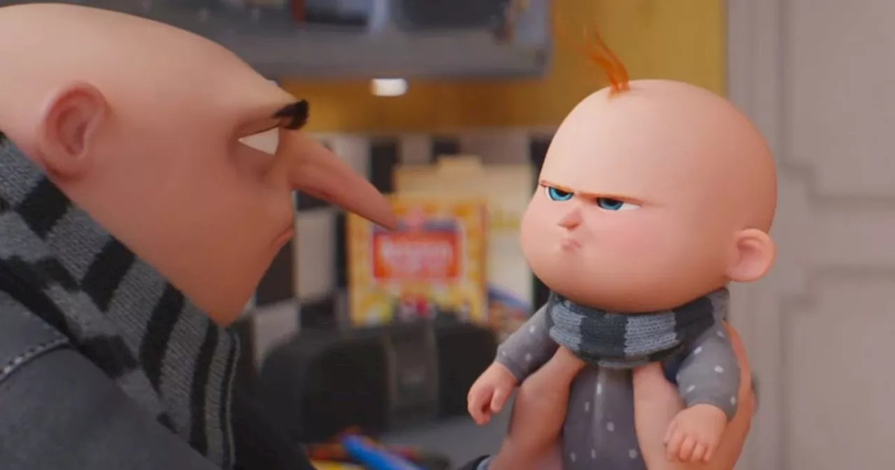 Despicable Me 4 Clip Previews Gru and His Baby’s Chaotic Mission