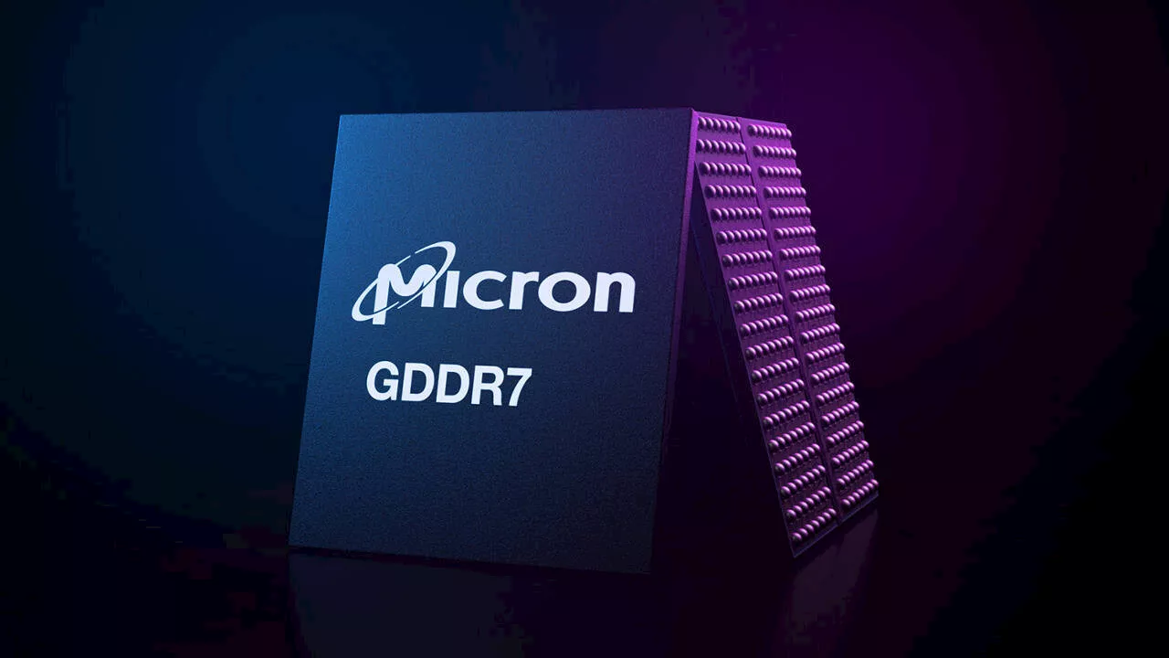 Grafikspeicher GDDR7: Micron legt Grundstein für 1,5 TB/s auf Grafikkarten