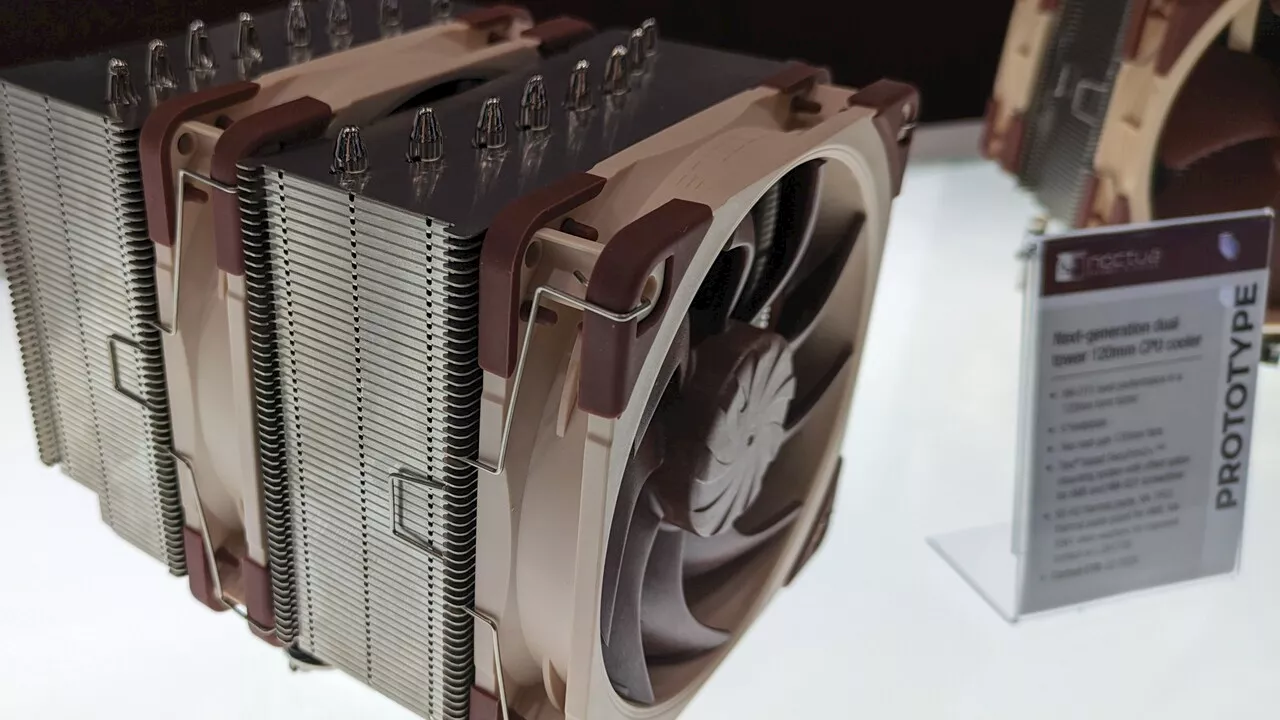 Noctua NH-D12?: Dem NH-D15 G2 folgt eine 120-mm-Version mit NF-A12x25 G2