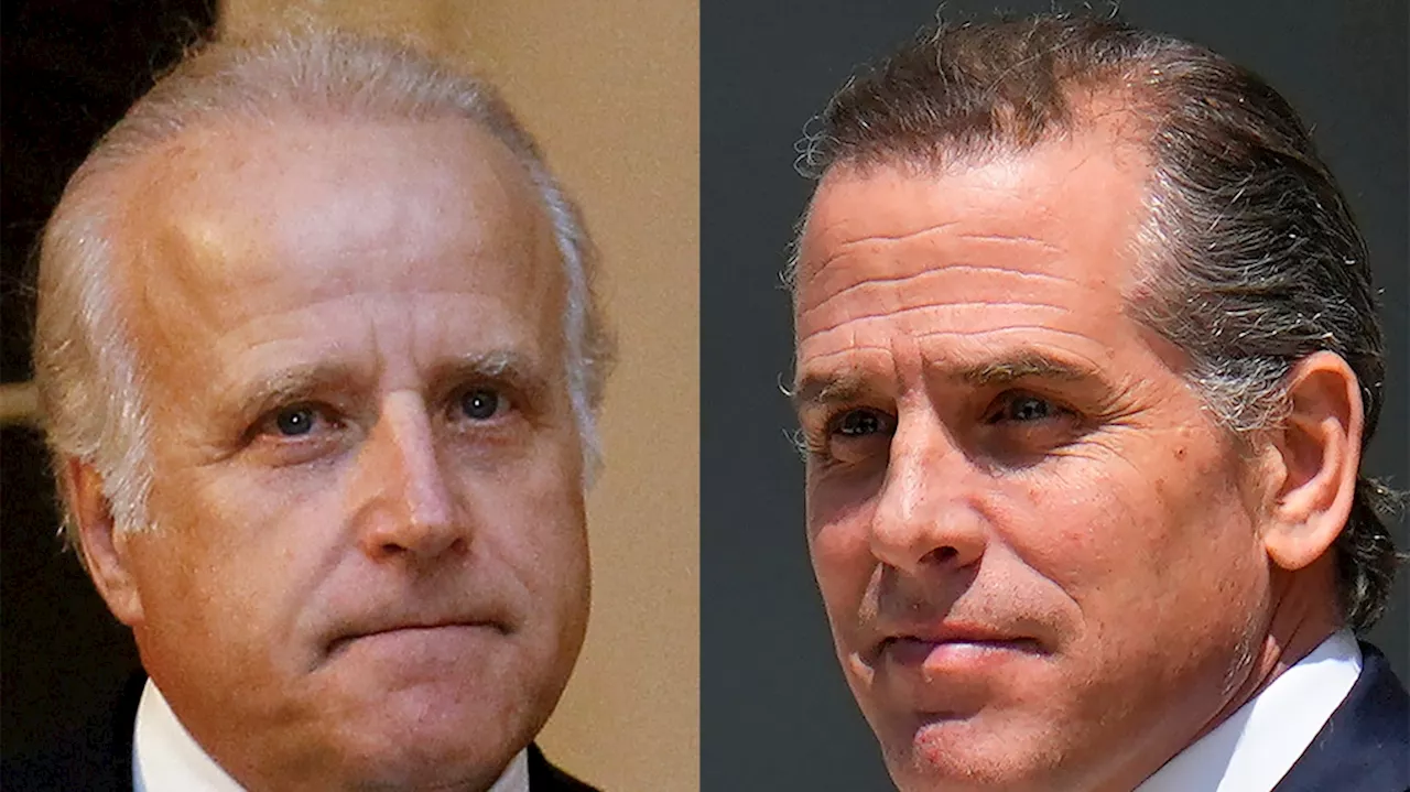 House Republicans issue criminal referrals against James and Hunter Biden, alleging false testimony