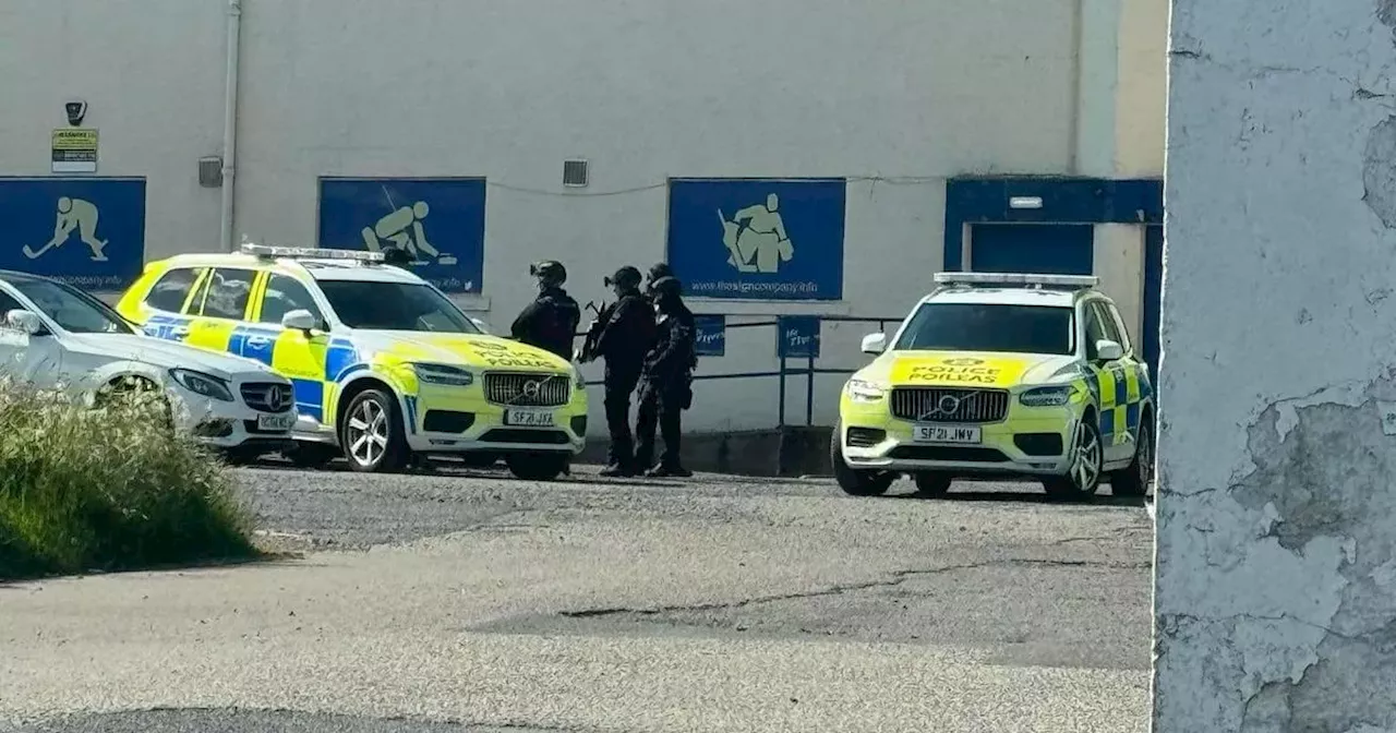 Armed cops swoop on Scots town seizing BB gun as teenager charged