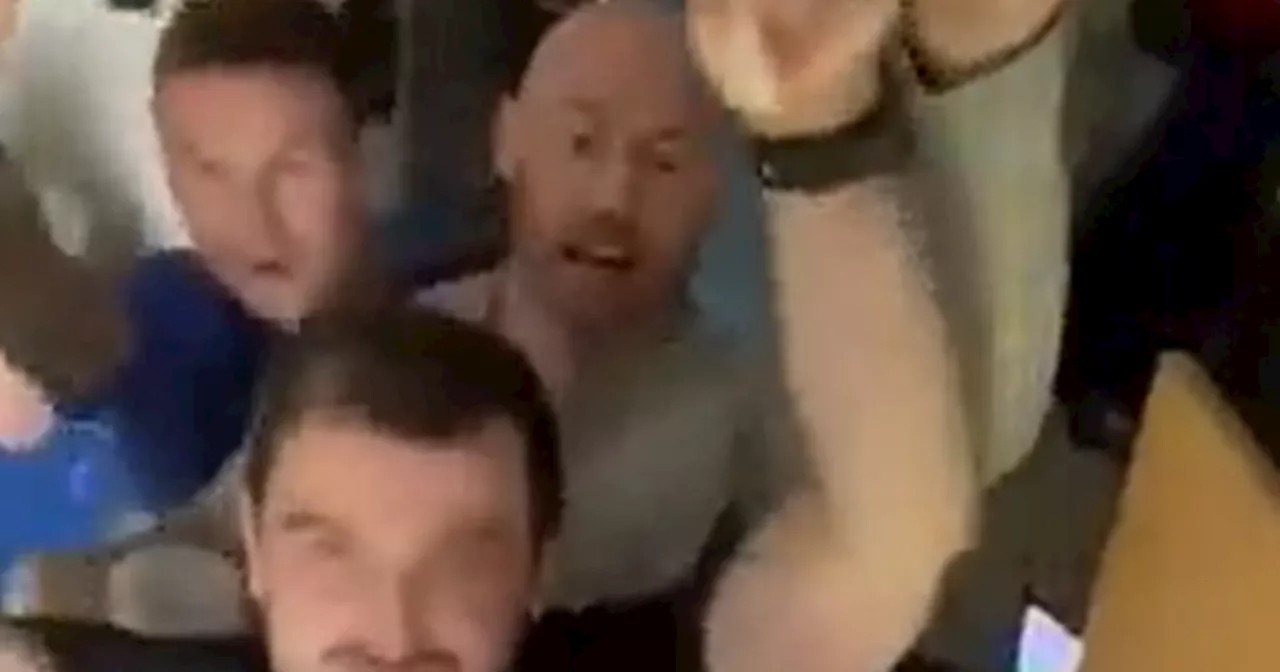 Group including coke dealer and killer caught on camera partying behind bars