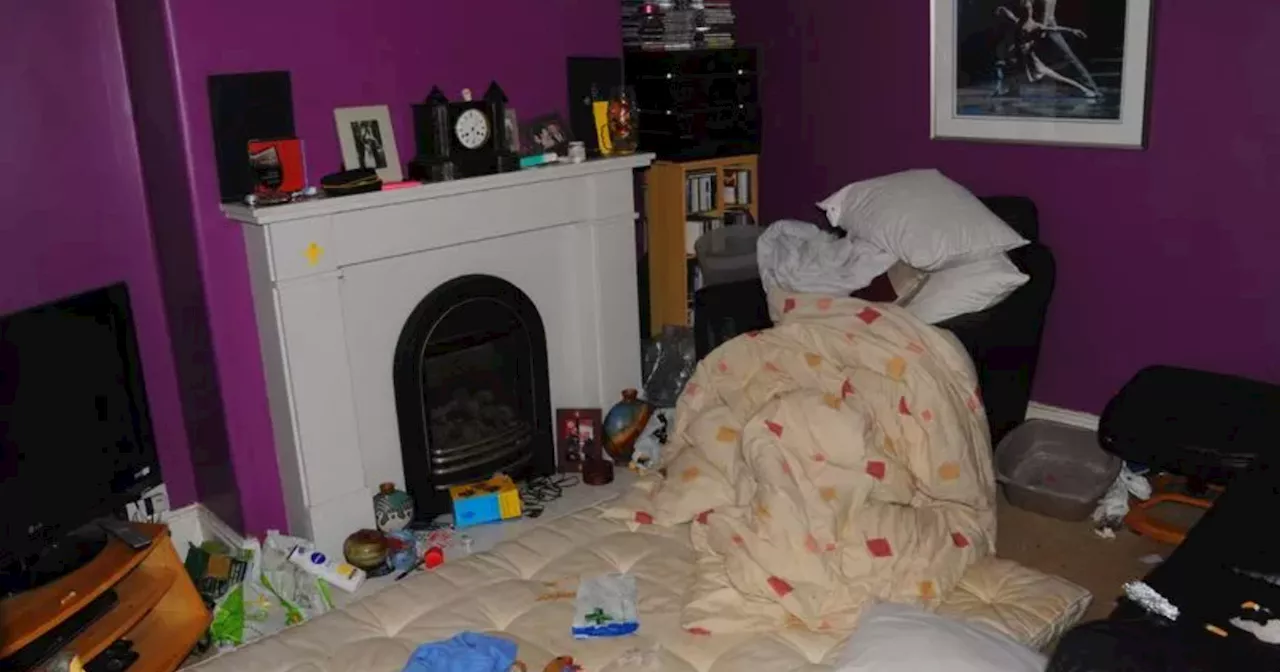 Inside depraved rapists filthy home where 'malnourished' woman was found by cops