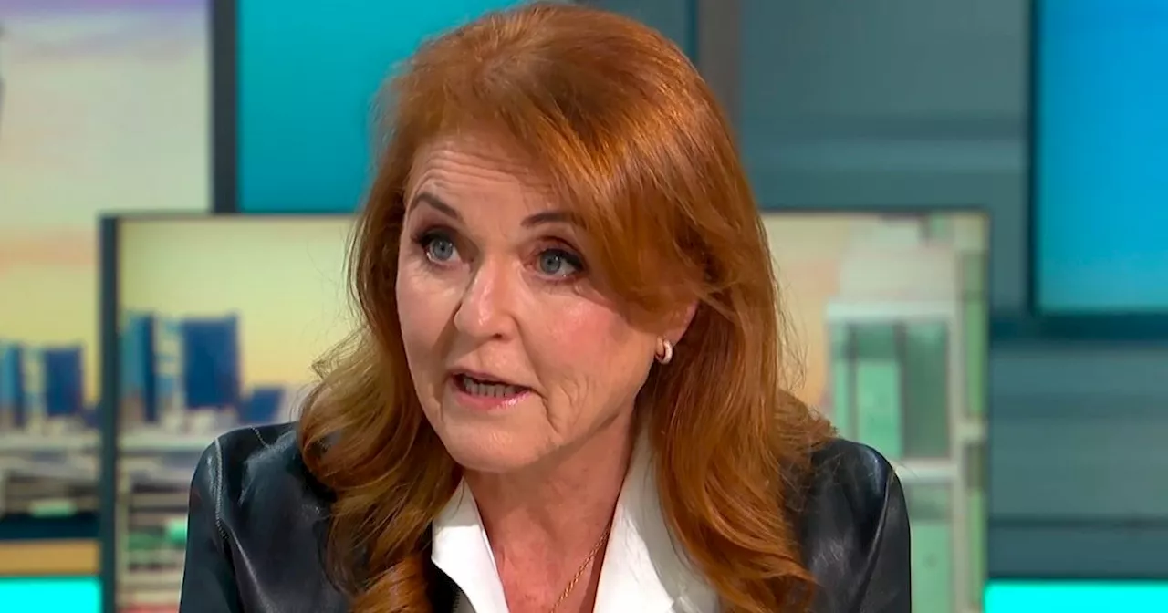 Sarah Ferguson snaps at Martin Lewis as she defends Prince Andrew's living