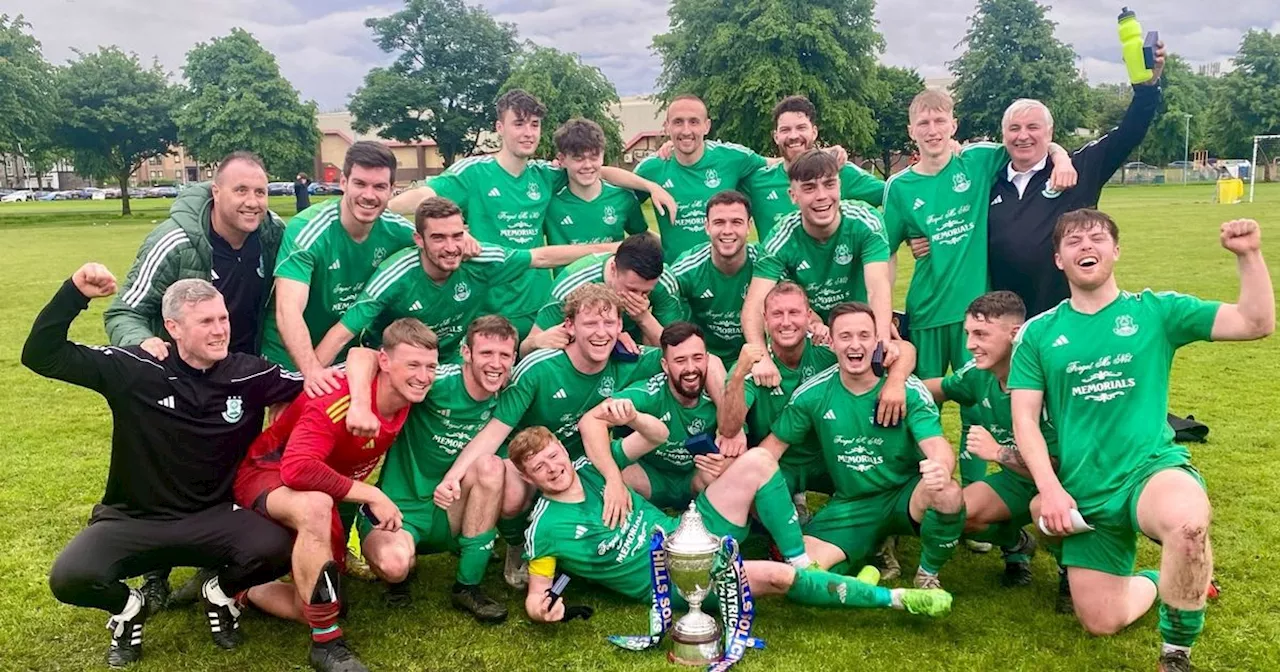 St Patrick's FPs celebrate fourth league title in a row with stylish win