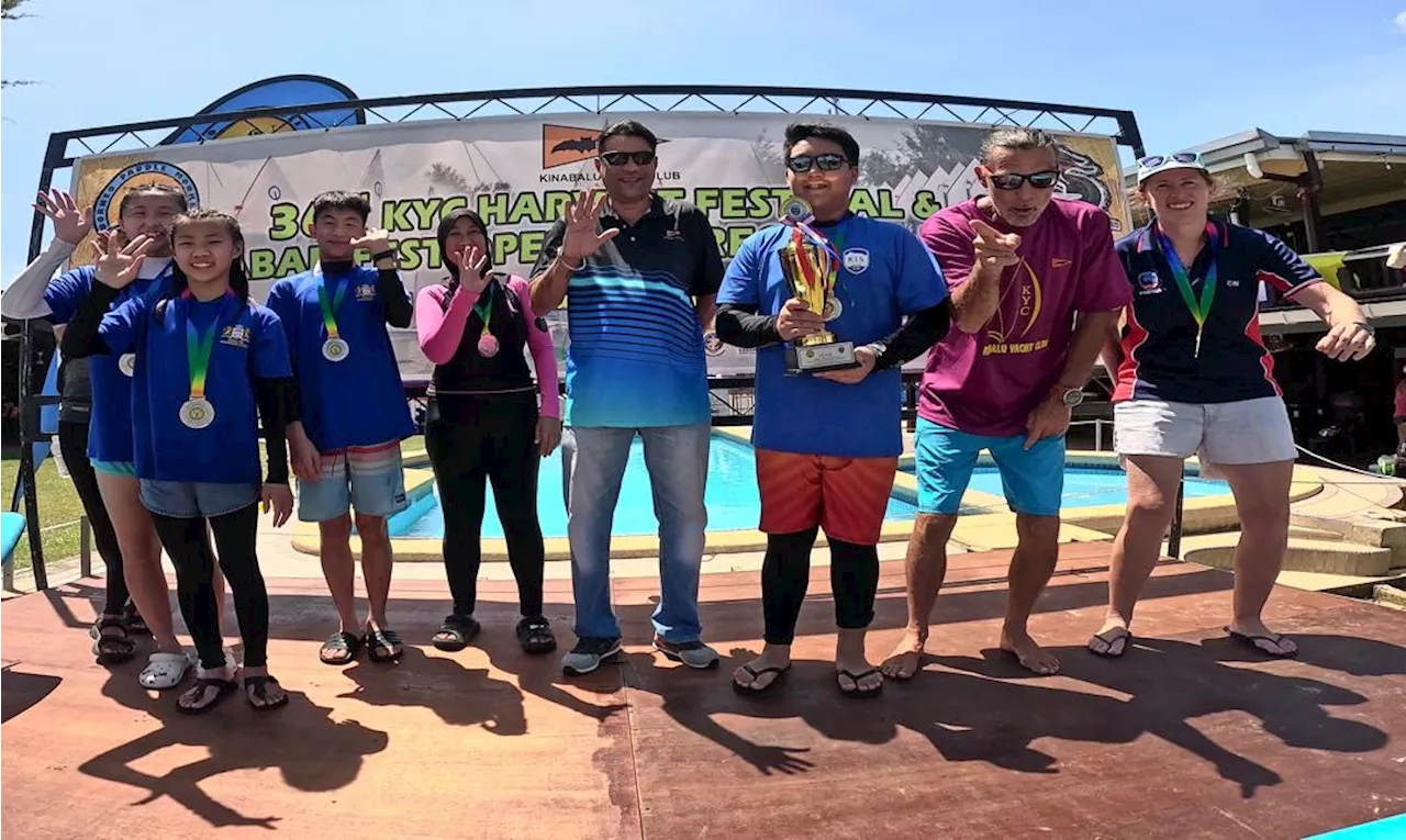 Kinabalu International School beat Jesselton International School to win SUP competition